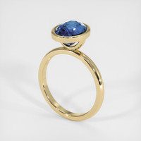 3.30 Ct. Sapphire Ring, 18K Yellow Gold 2