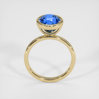 5.07 Ct. Bi Color Sapphire Ring, 18K Yellow Gold 3