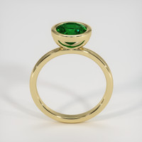 1.71 Ct. Emerald Ring, 18K Yellow Gold 3