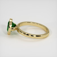 1.71 Ct. Emerald Ring, 18K Yellow Gold 4