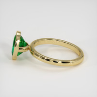 1.89 Ct. Emerald Ring, 18K Yellow Gold 4