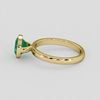 1.75 Ct. Emerald Ring, 18K Yellow Gold 4