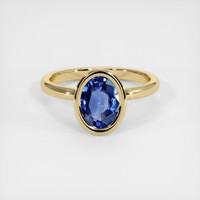 2.06 Ct. Gemstone Ring, 18K Yellow Gold 1