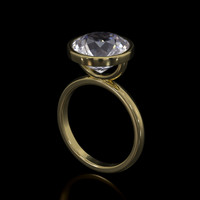 5.38 Ct. Gemstone Ring, 18K Yellow Gold 2