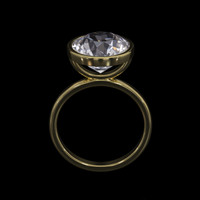 5.38 Ct. Gemstone Ring, 18K Yellow Gold 3