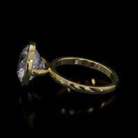 5.38 Ct. Gemstone Ring, 18K Yellow Gold 4