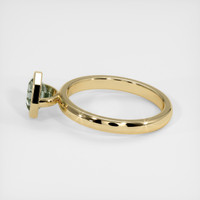1.58 Ct. Sapphire Ring, 18K Yellow Gold 4