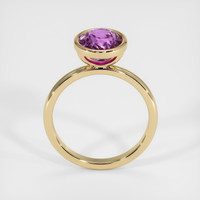 2.31 Ct. Sapphire Ring, 18K Yellow Gold 3
