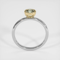0.53 Ct. Sapphire Ring, 18K Yellow & White 3
