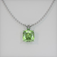 1.68 Ct. Gemstone Pendant, Platinum 950 1