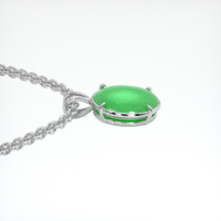 4.44 Ct. Gemstone Pendant, Platinum 950 3