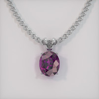 4.27 Ct. Gemstone Pendant, Platinum 950 1