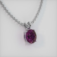 4.27 Ct. Gemstone Pendant, Platinum 950 2