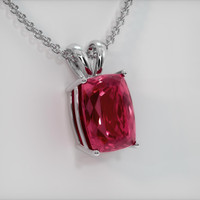 13.99 Ct. Gemstone Pendant, Platinum 950 2