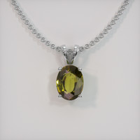 1.69 Ct. Gemstone Pendant, Platinum 950 1