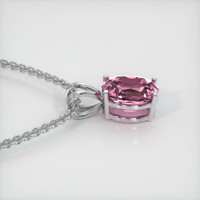 3.24 Ct. Gemstone Pendant, Platinum 950 3