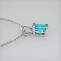 0.31 Ct. Gemstone Pendant, Platinum 950 3