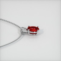 2.00 Ct. Ruby Pendant, Platinum 950 3