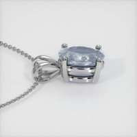 0.80 Ct. Sapphire Pendant, Platinum 950 3