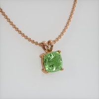 1.68 Ct. Gemstone Pendant, 14K Rose Gold 2