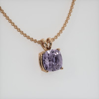 1.52 Ct. Gemstone Pendant, 14K Rose Gold 2