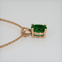 0.72 Ct. Gemstone Pendant, 14K Rose Gold 3