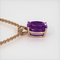 4.77 Ct. Gemstone Pendant, 14K Rose Gold 3
