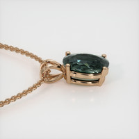 2.32 Ct. Gemstone Pendant, 14K Rose Gold 3