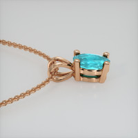 0.31 Ct. Gemstone Pendant, 14K Rose Gold 3