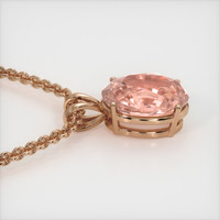 12.01 Ct. Sapphire Pendant, 14K Rose Gold 3