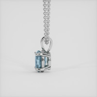 0.47 Ct. Alexandrite Pendant, 10K White Gold 3
