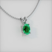 Emerald Pendant 0.48 Ct. 18K White Gold Preview