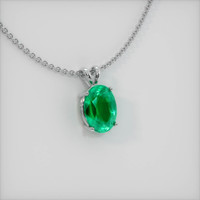 Emerald Pendant 1.47 Ct., 18K White Gold Preview