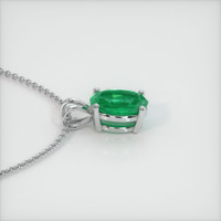 Emerald Pendant 0.85 Ct., 18K White Gold Preview