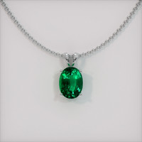 Emerald Pendant 1.84 Ct., 18K White Gold Preview