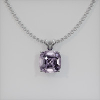 1.52 Ct. Gemstone Pendant, 18K White Gold 1