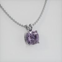 1.52 Ct. Gemstone Pendant, 18K White Gold 2