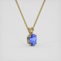 1.79 Ct. Blue Tanzanite Pendant, 10K Yellow Gold 2