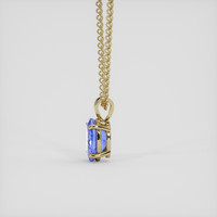 1.79 Ct. Blue Tanzanite Pendant, 10K Yellow Gold 3