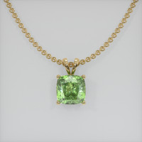 1.68 Ct. Gemstone Pendant, 14K Yellow Gold 1