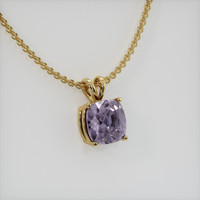 1.52 Ct. Gemstone Pendant, 14K Yellow Gold 2