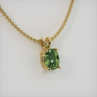 1.20 Ct. Gemstone Pendant, 14K Yellow Gold 2