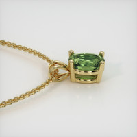 1.20 Ct. Gemstone Pendant, 14K Yellow Gold 3