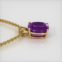 4.77 Ct. Gemstone Pendant, 14K Yellow Gold 3