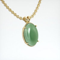 17.48 Ct. Gemstone Pendant, 14K Yellow Gold 2