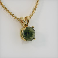 4.03 Ct. Gemstone Pendant, 14K Yellow Gold 2