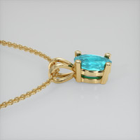 0.31 Ct. Gemstone Pendant, 14K Yellow Gold 3