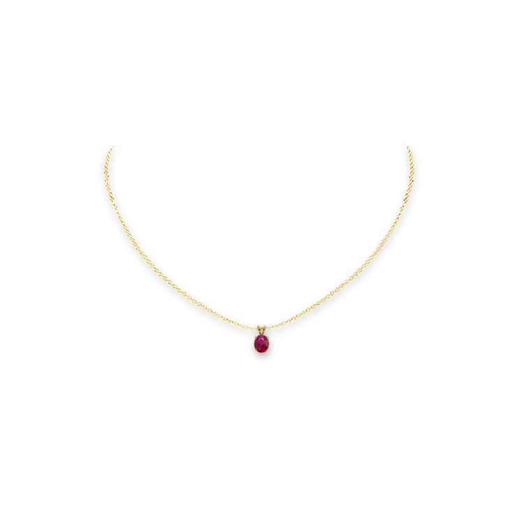 Jewelry image on model