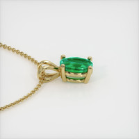 Emerald Pendant 0.48 Ct. 18K Yellow Gold Preview