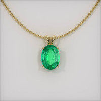 Emerald Pendant 1.47 Ct., 18K Yellow Gold Preview